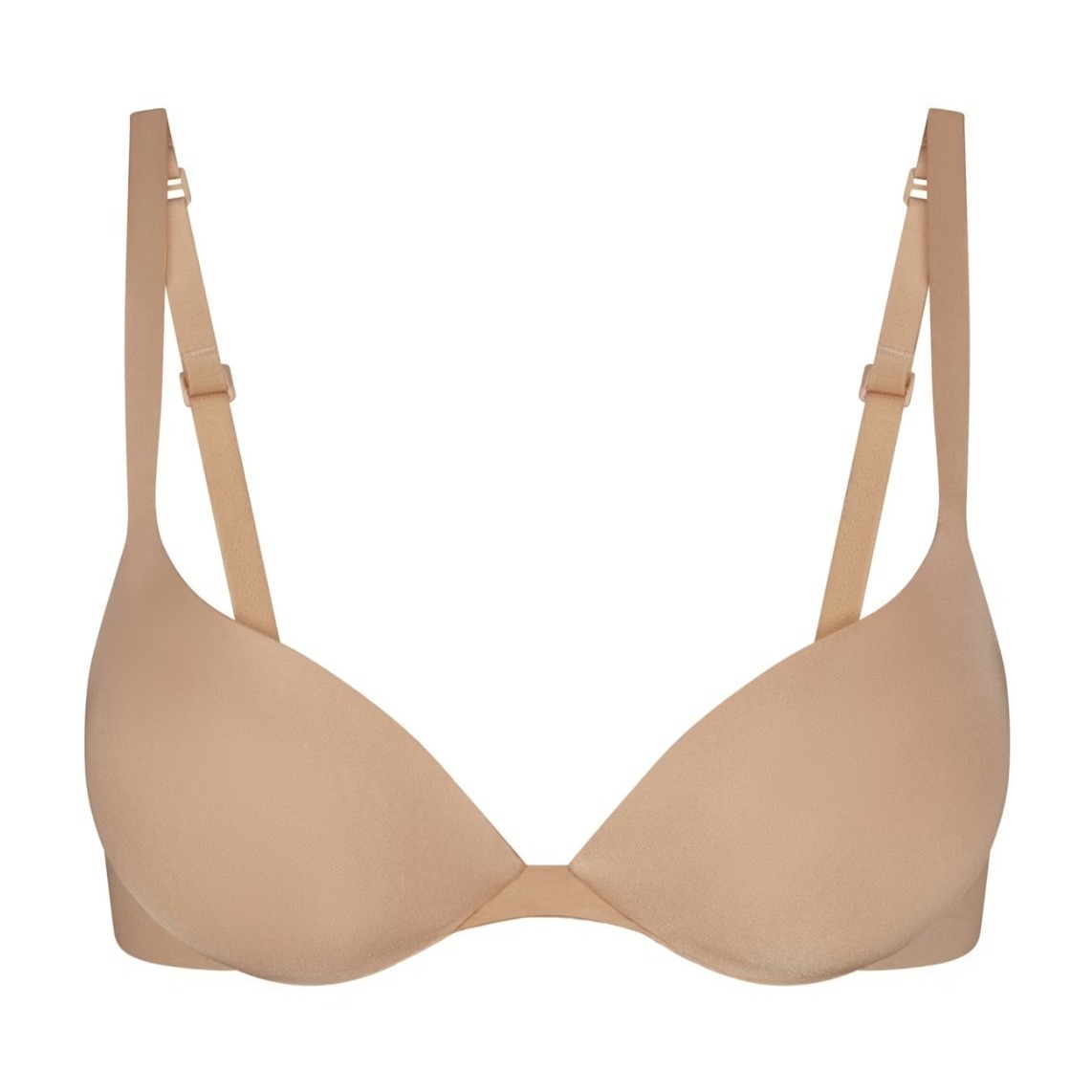 Skims Ultimate Push Up Plunge Bra Clay Tan Ba-Plg-9214 Size 34dd